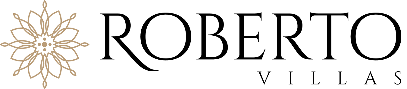 Logo Roberto Villas Pecatu - black